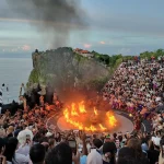 private uluwatu temple and kecak fire dance evening tour in jimbaran bay