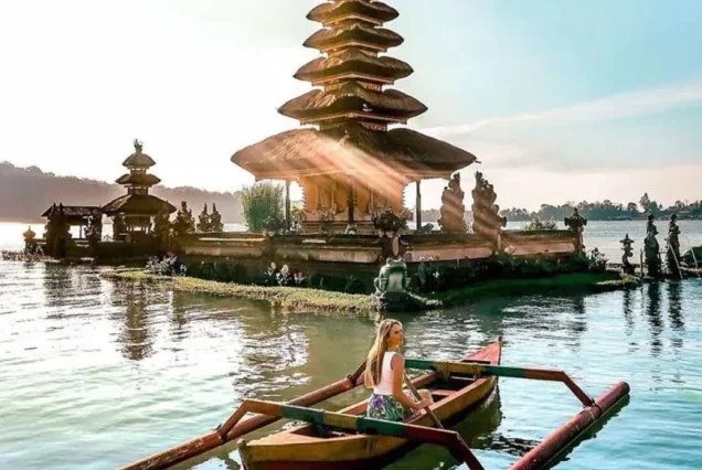 private tour jatiluwih rice terrace,ulun danu and banyu mala waterfall tour