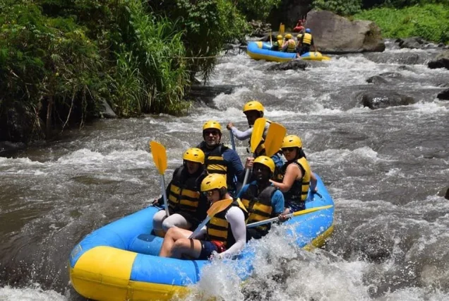 white water rafting private transport include lunch