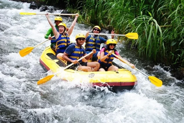 white water rafting private transport include lunch