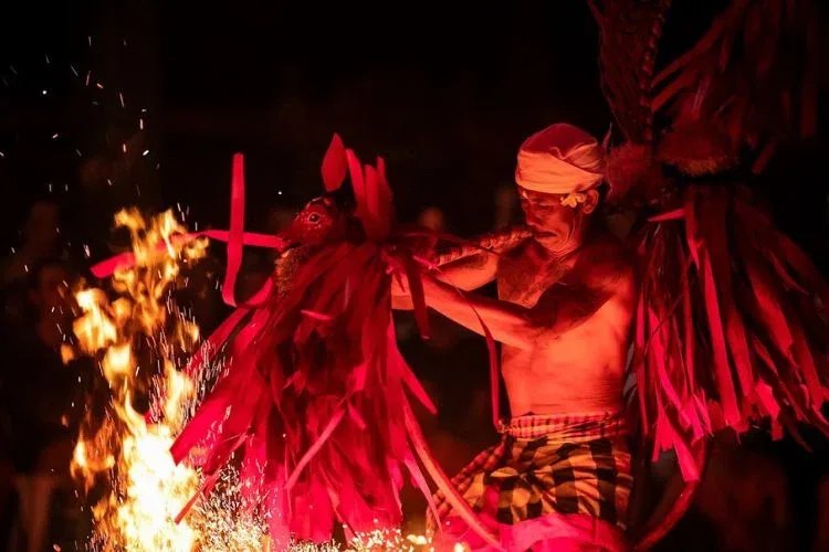 balinese fire dance