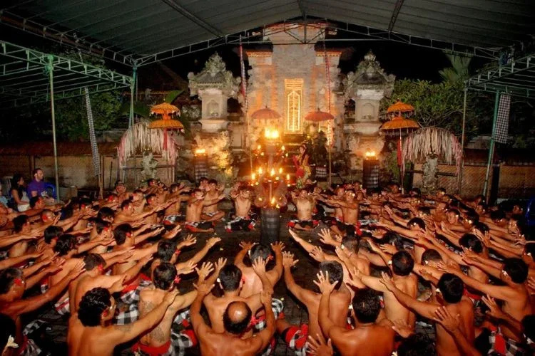 kecak bali dance